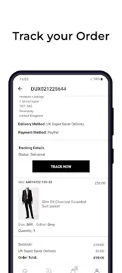 Burton Menswear London android App screenshot 0